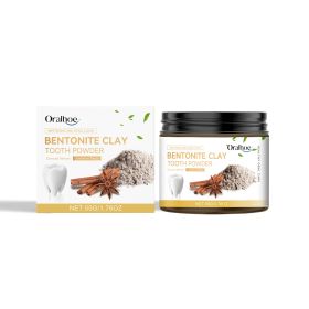 Oralhoe Volcanic Ash Bentonite Dental Powder Tooth Cleaning Powder To Remove Stains And Maintain Oral Hygiene